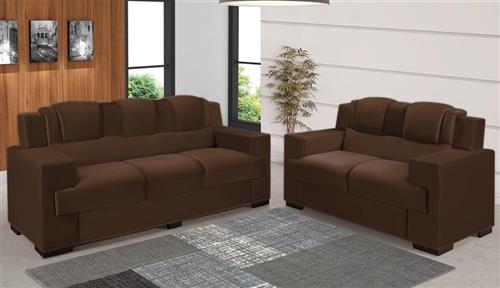 Conjunto de Sofá Atlanta 3 lugares