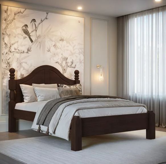 Cama Casal Clássica 2259 1,40 Linha Ouro  - 100% Madeira Maciça AG