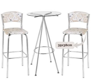 Conjunto Mesa+Banquetas  Lilia AG