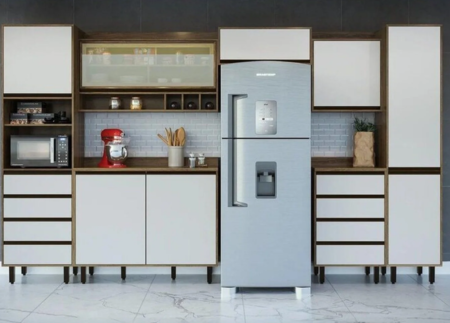 Cozinha Modulada  Cinamomo/ Off-White