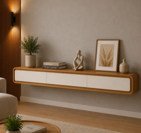 Nicho Suspenso 1.80 Cedro/Off White