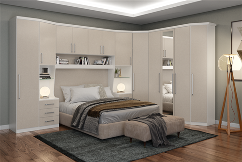DORMITORIO MODULADO CASAL NUDE
