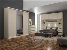 DORMITÓRIO MODULADO LINHA PORTAS DE CORRER TEKA