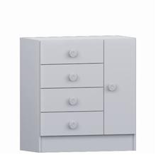 Cômoda 4 gavetas + 1 porta