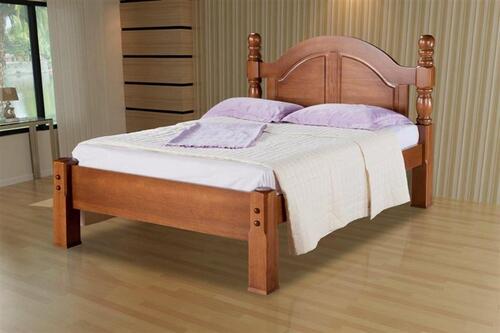 Cama Casal 4000 Havana Madeira Maciça