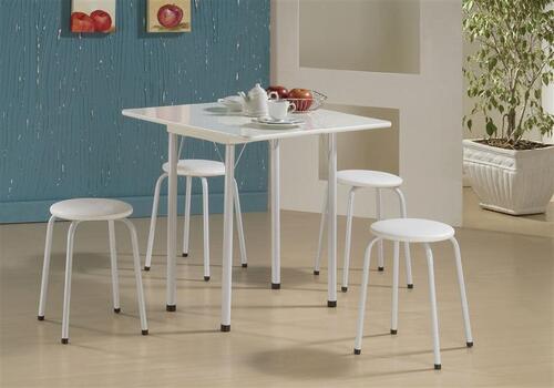 Conjunto de Mesa Nádia Pequena + 4 Banquetas