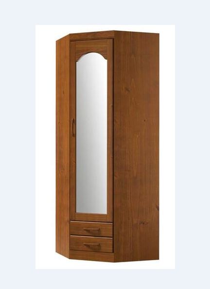 Roupeiro Canto 1 P C/  Espelho + 2 G Parma